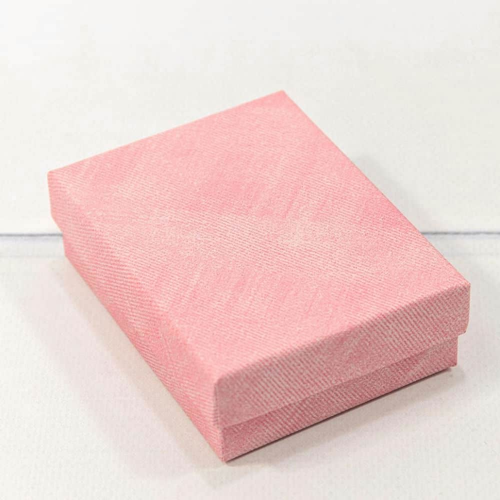 Коробка Прямоугольная 9*7*2,8 см, Розовый