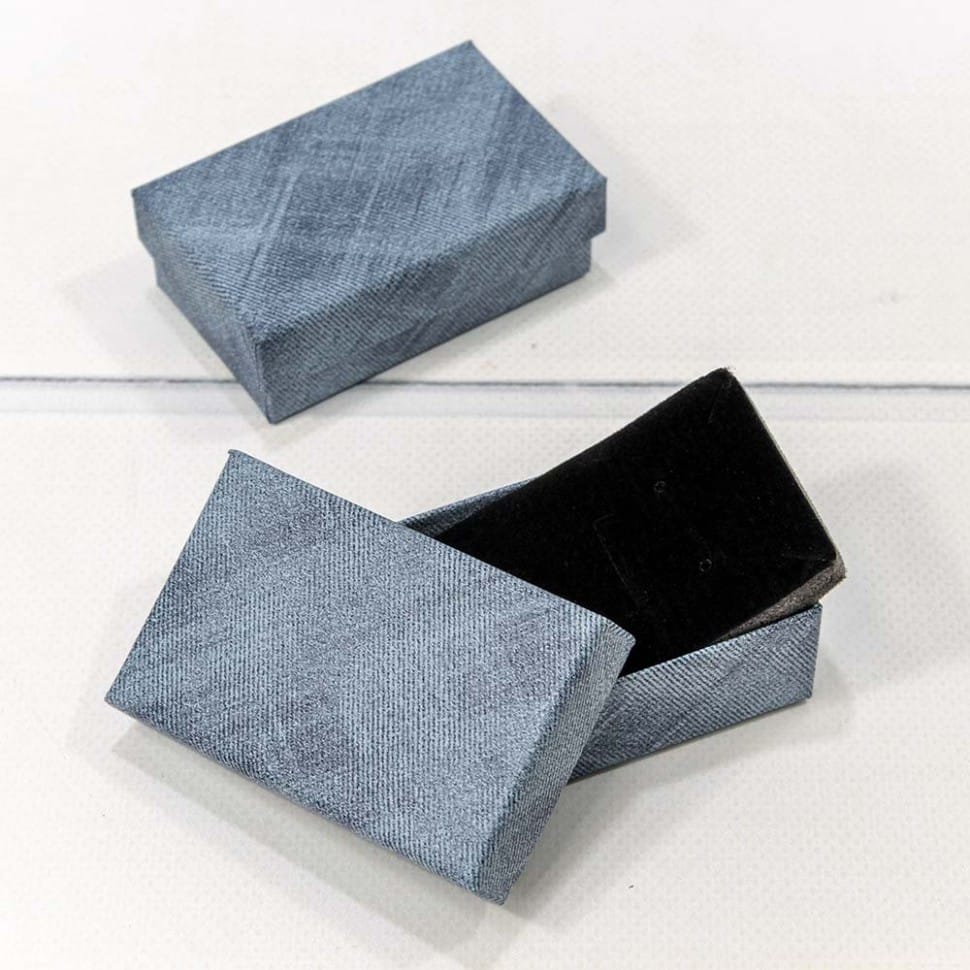 Коробка Прямоугольная 8*5*2,5 см, Синий