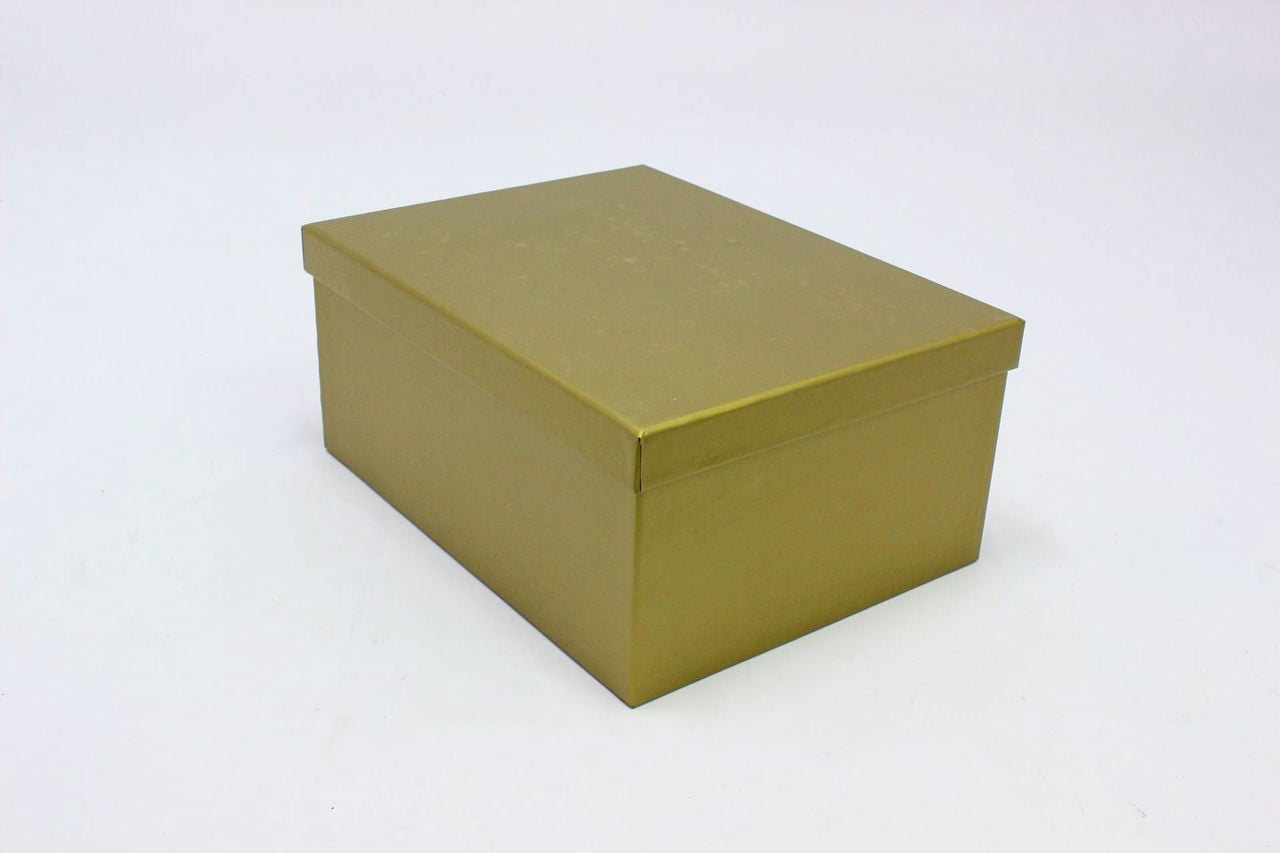 Коробка прямоугольная "Золотой" 30*22.8*13.3 см (Арт) 90005587-3